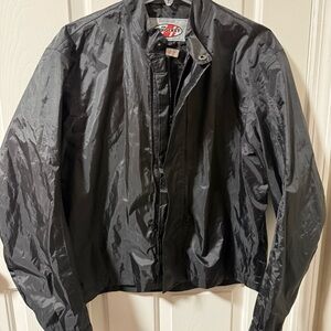 Joe Rocket Black Motorcycle Jacket Liner Full-Zip Windbreaker Jacket Men’s M